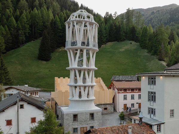 A világ legmagasabb 3D nyomtatással készült tornya A világ legmagasabb 3D nyomtatással készült tornya